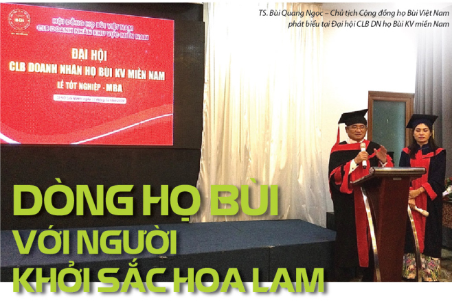 Dòng họ Bùi với người khởi sắc hoa lam Dòng họ Bùi với người khởi sắc hoa lam