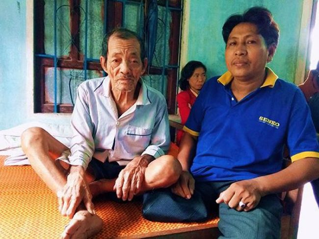 Người thương binh nặng lòng với việc thiện