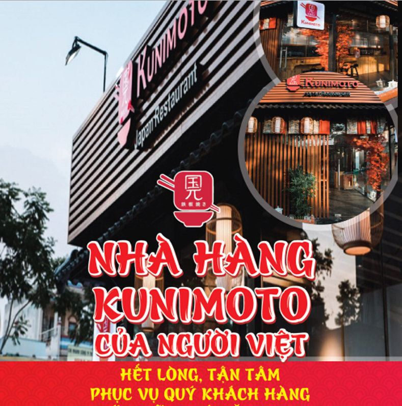 Nhà hàng Nhật Kunimoto vươn mình phát triển và chuyển đổi số Nhà hàng Nhật Kunimoto vươn mình phát triển và chuyển đổi số