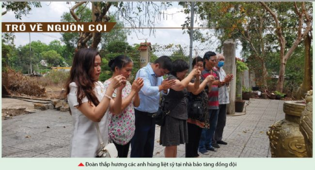 Nhà ngoại cảm Vũ Thị Minh Nghĩa nặng tình đồng đội Nhà ngoại cảm Vũ Thị Minh Nghĩa nặng tình đồng đội