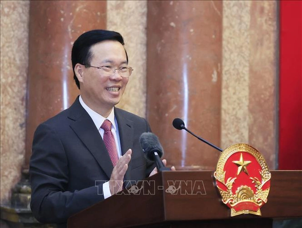 Chủ tịch nước Võ Văn Thưởng gặp mặt các nữ doanh nhân tiêu biểu